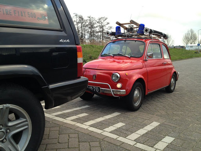 Pim van Doorne, Jeep Cherokee, FireFiat 500